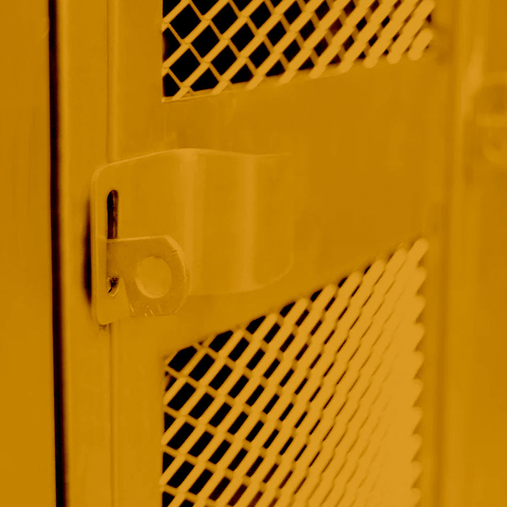 Rack Vinilo Folk Mostaza