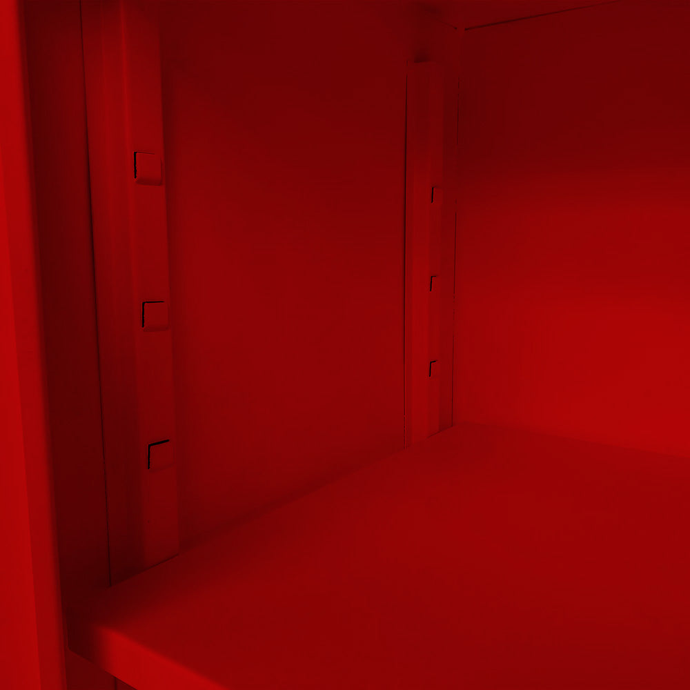 Estante Classic Cabinet Rojo