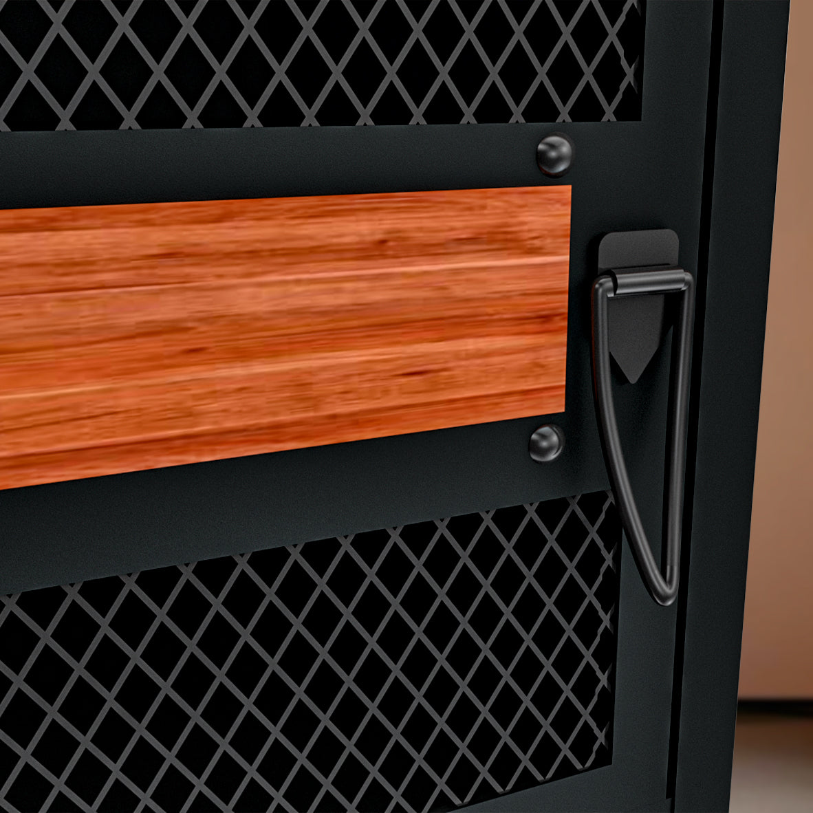 Escritorio Roots Negro Mate