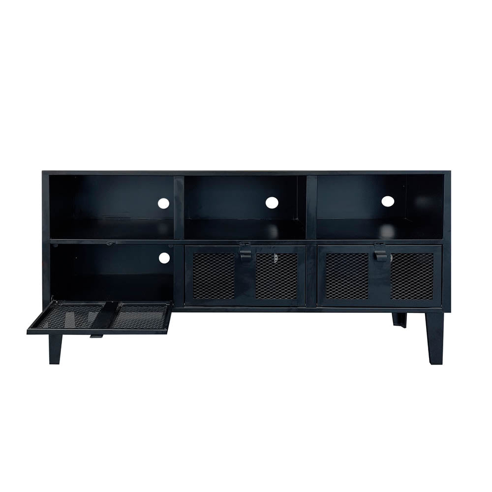 Rack TV Gamer Negro Mate