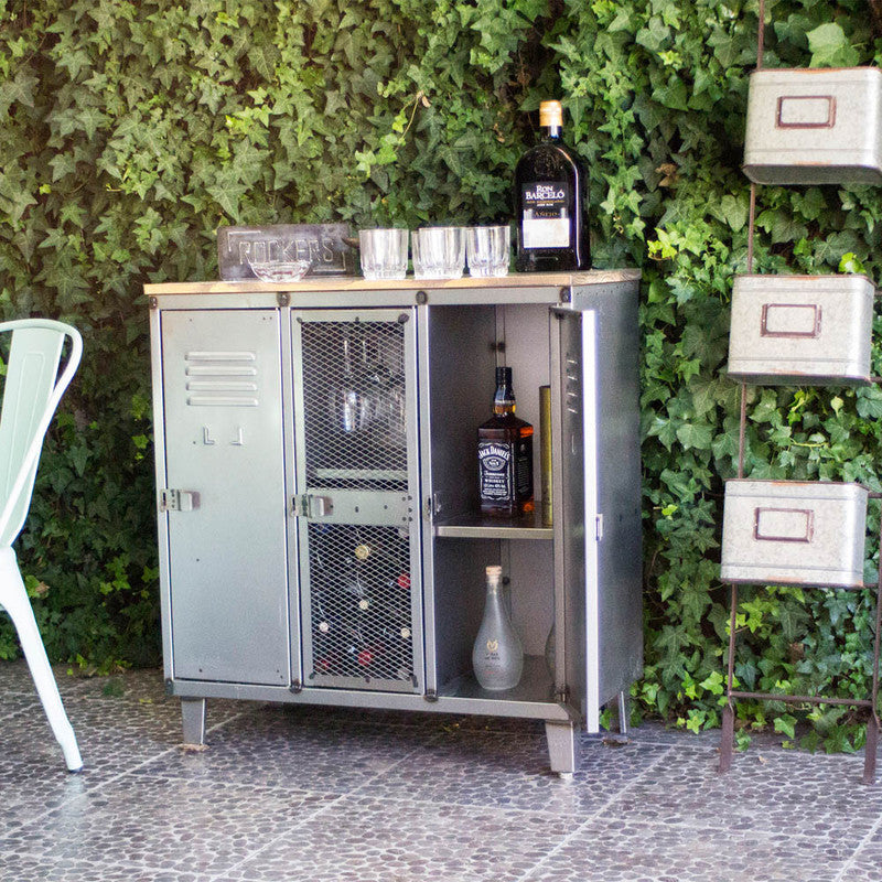 Combo 3: Mesa de Centro Rock Wood + Bar Rock Wood