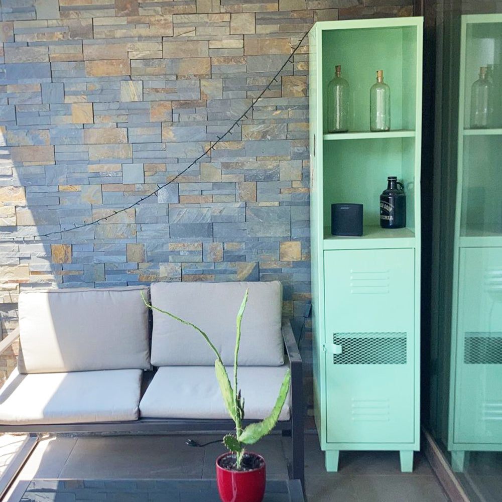 Combo 4: Rack TV rock + Estante rock