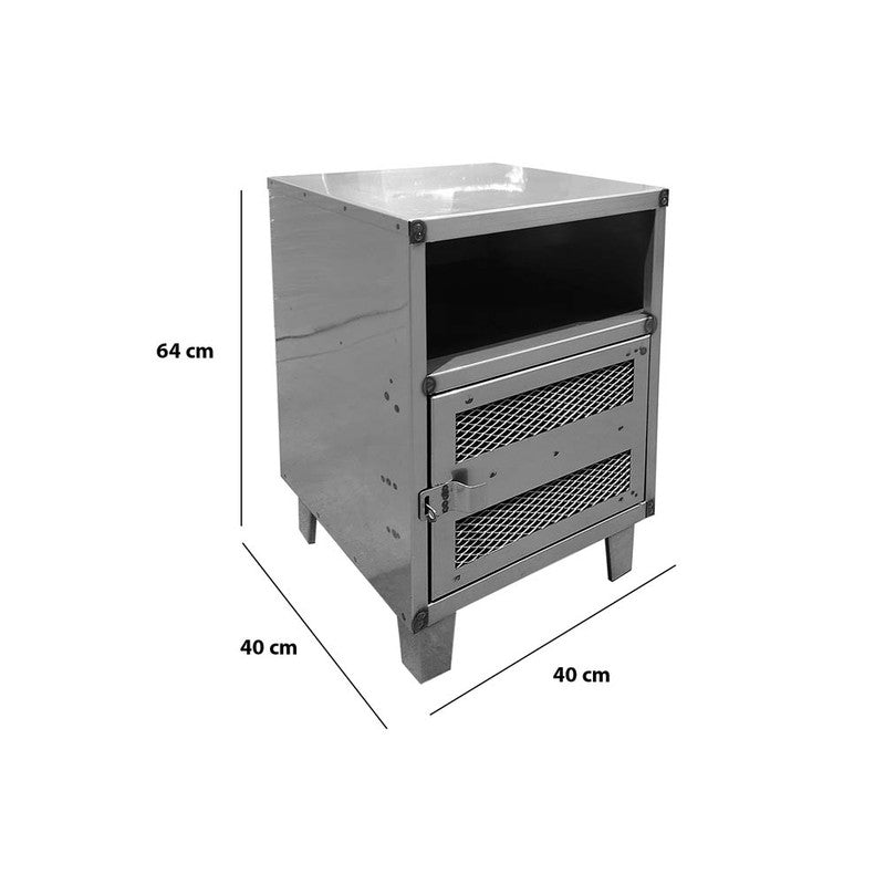 Velador Folk Acero Lacado