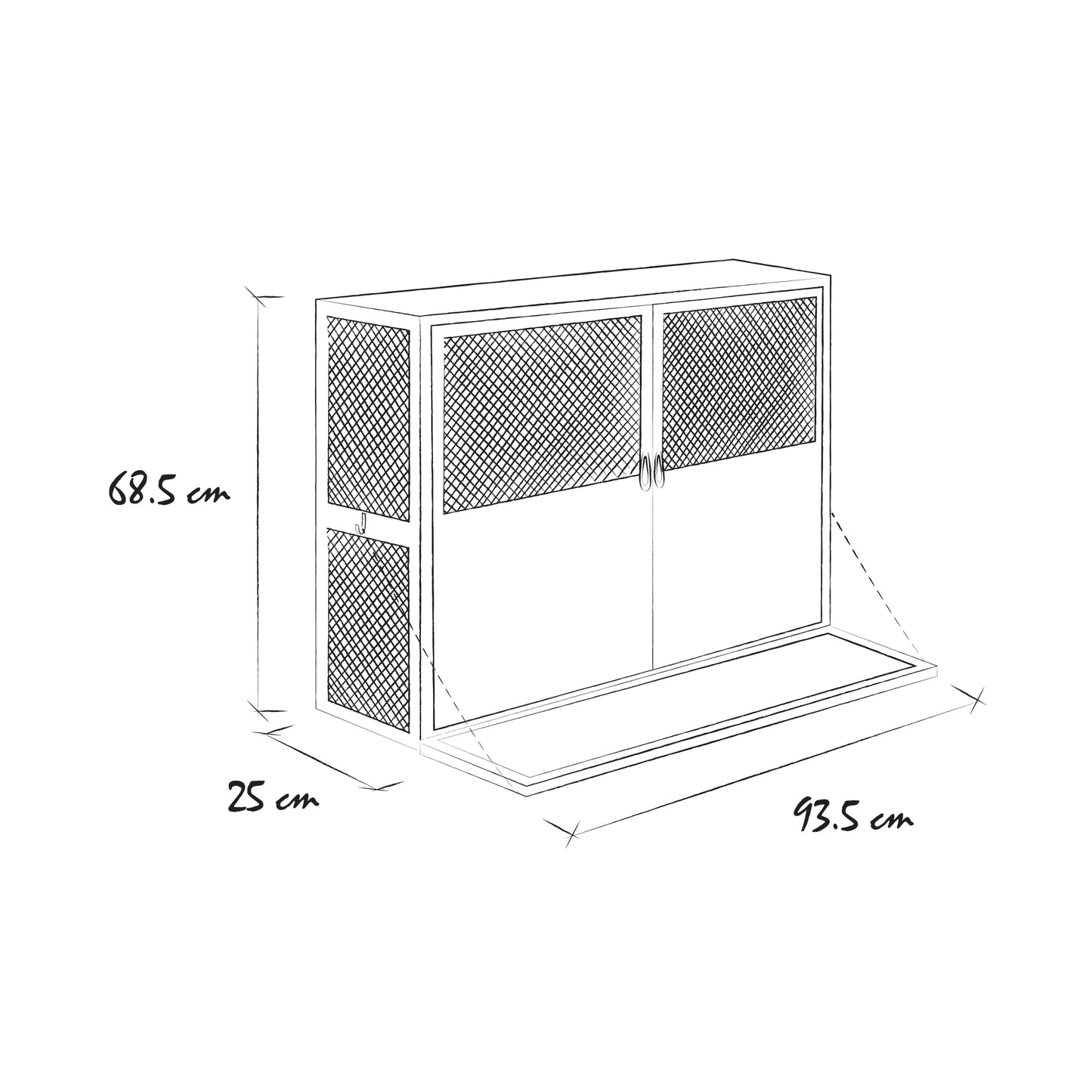 Bar Folk Wall Acero Lacado