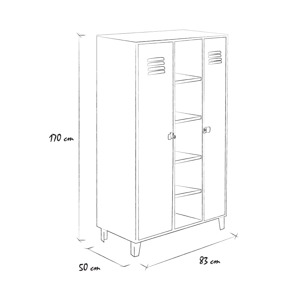 Clóset Classic Negro Mate