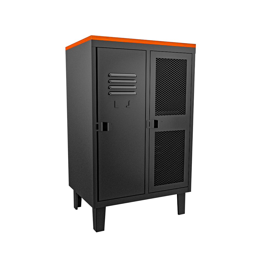 Bar Rock Wood 2C II Negro Mate - Rockers