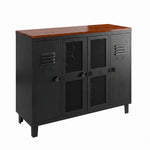 Bar Rock Wood 4C Negro Mate