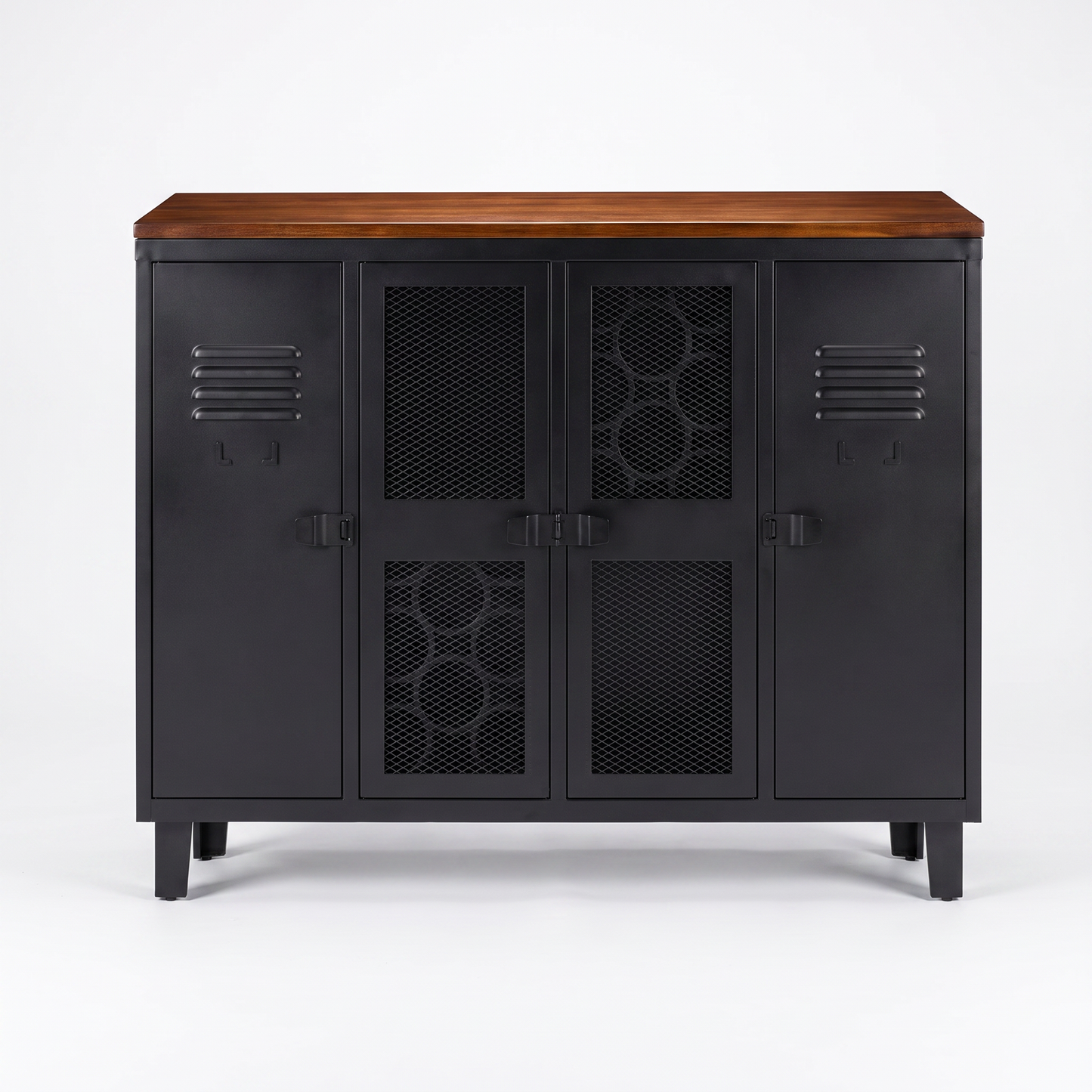 Bar Rock Wood 4C Negro Mate