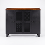 Bar Rock Wood 4C Negro Mate
