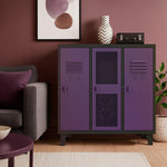 Bar Rock Bicolor Cuerpo Negro Puertas Violeta