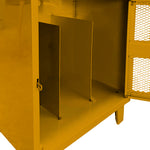 Rack Vinilo Folk Mostaza