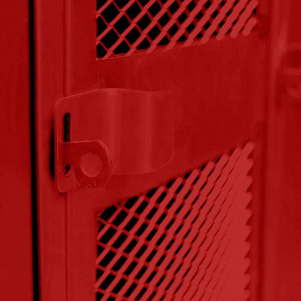 Rack Vinilo Folk Rojo