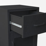 Mesa Lateral Lite Folk Negro mate