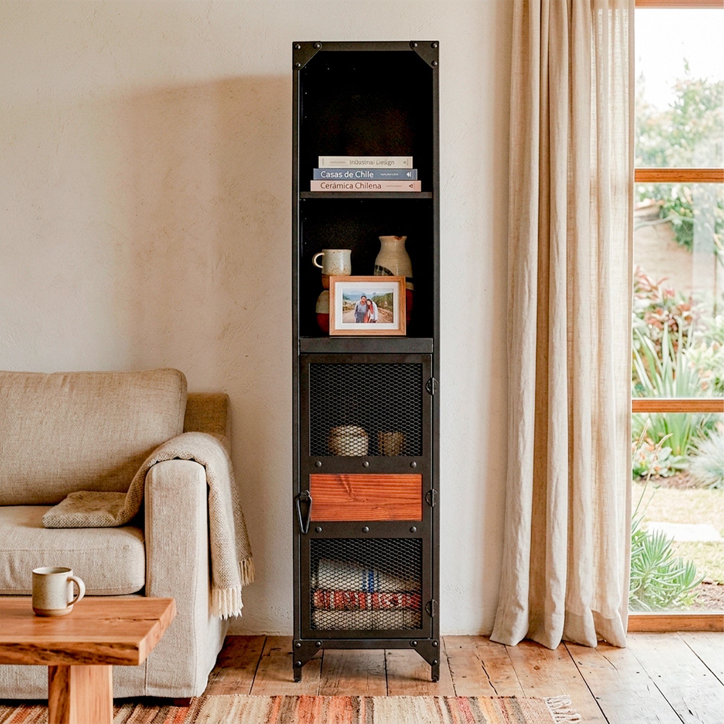 Estante Roots Negro Mate