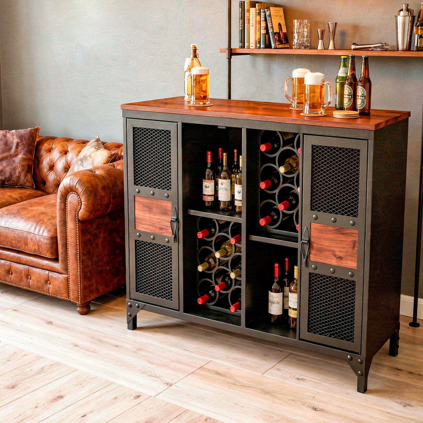 Bar Roots 4C Negro Mate