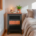 Velador Roots Negro Mate