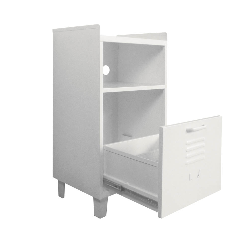 Rack Vinilo Classic Cabinet Blanco mate – Rockers